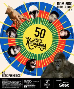 Flyer 50 anos de Krishnanda